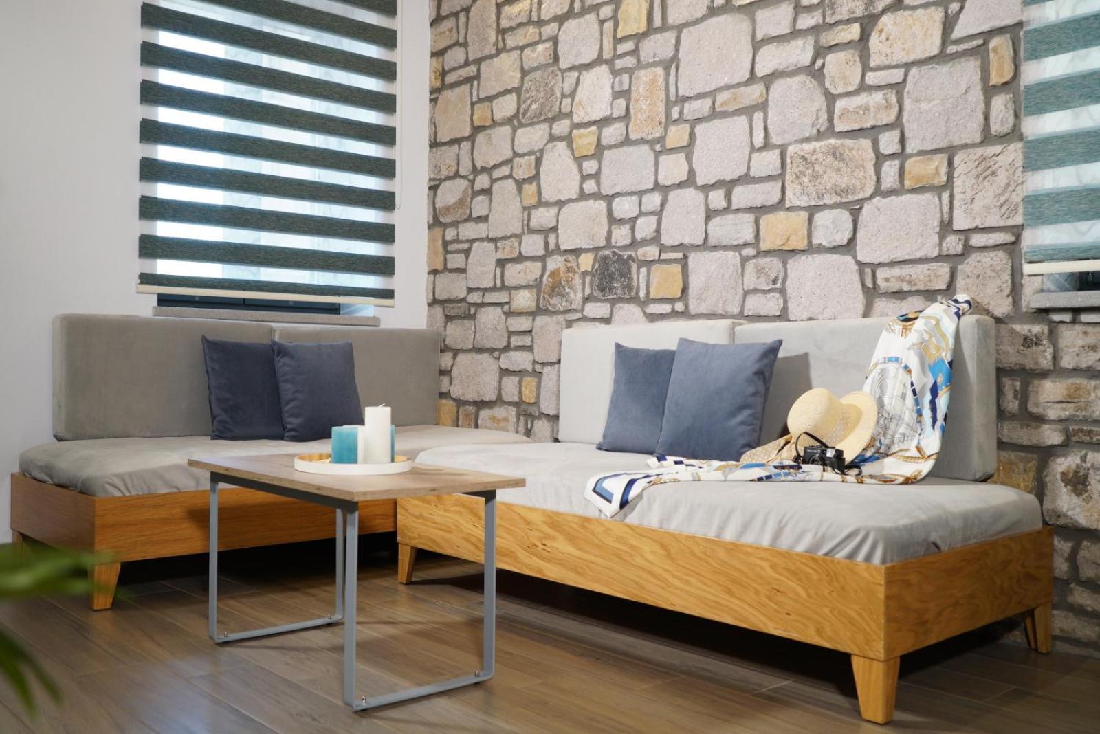 Lithoessa Luxury Apartments Agios Ioannis Kaspaka Extérieur photo