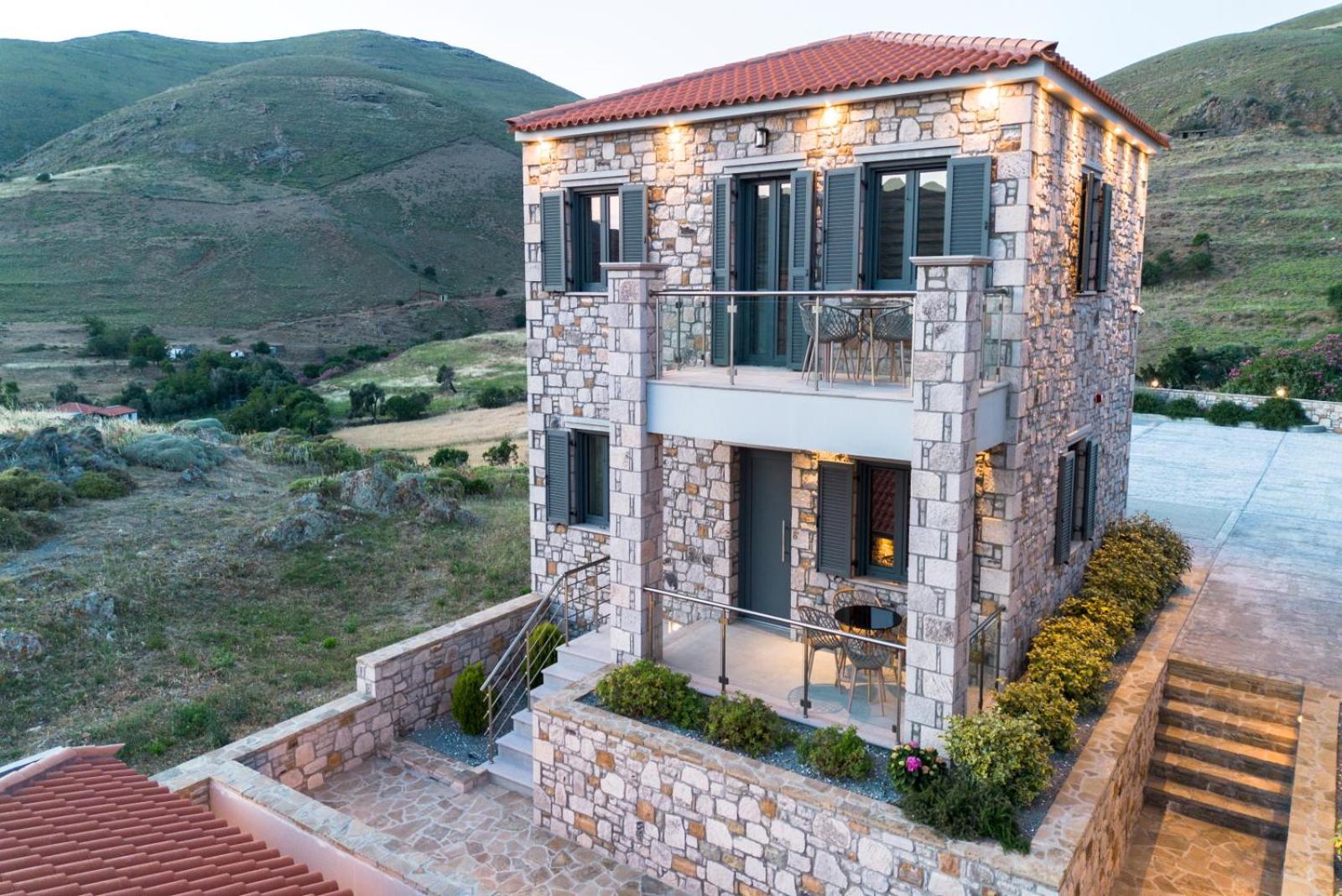 Lithoessa Luxury Apartments Agios Ioannis Kaspaka Extérieur photo