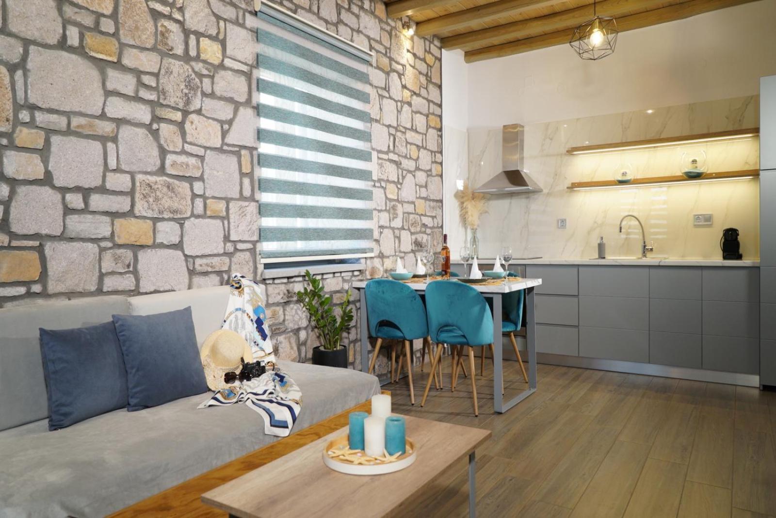 Lithoessa Luxury Apartments Agios Ioannis Kaspaka Extérieur photo