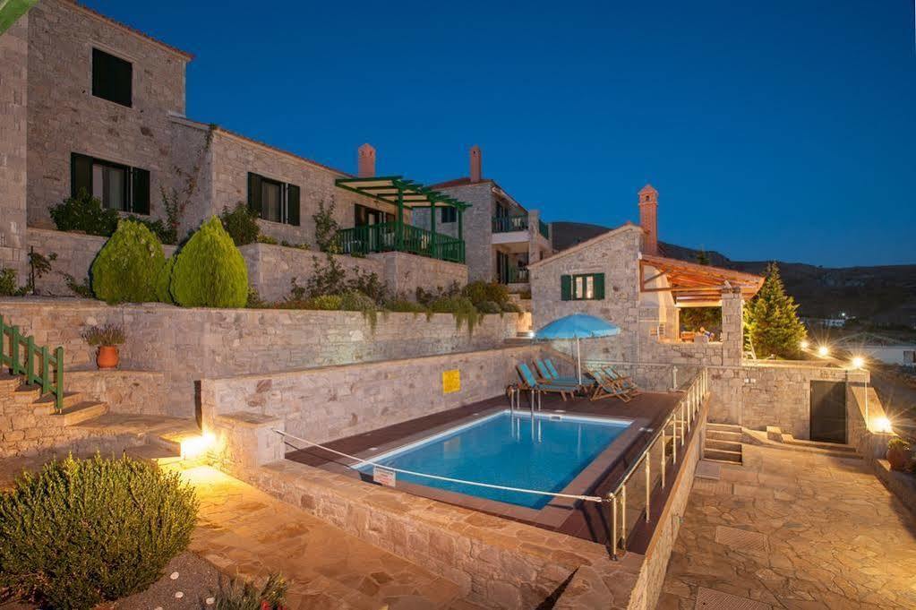 Lithoessa Luxury Apartments Agios Ioannis Kaspaka Extérieur photo